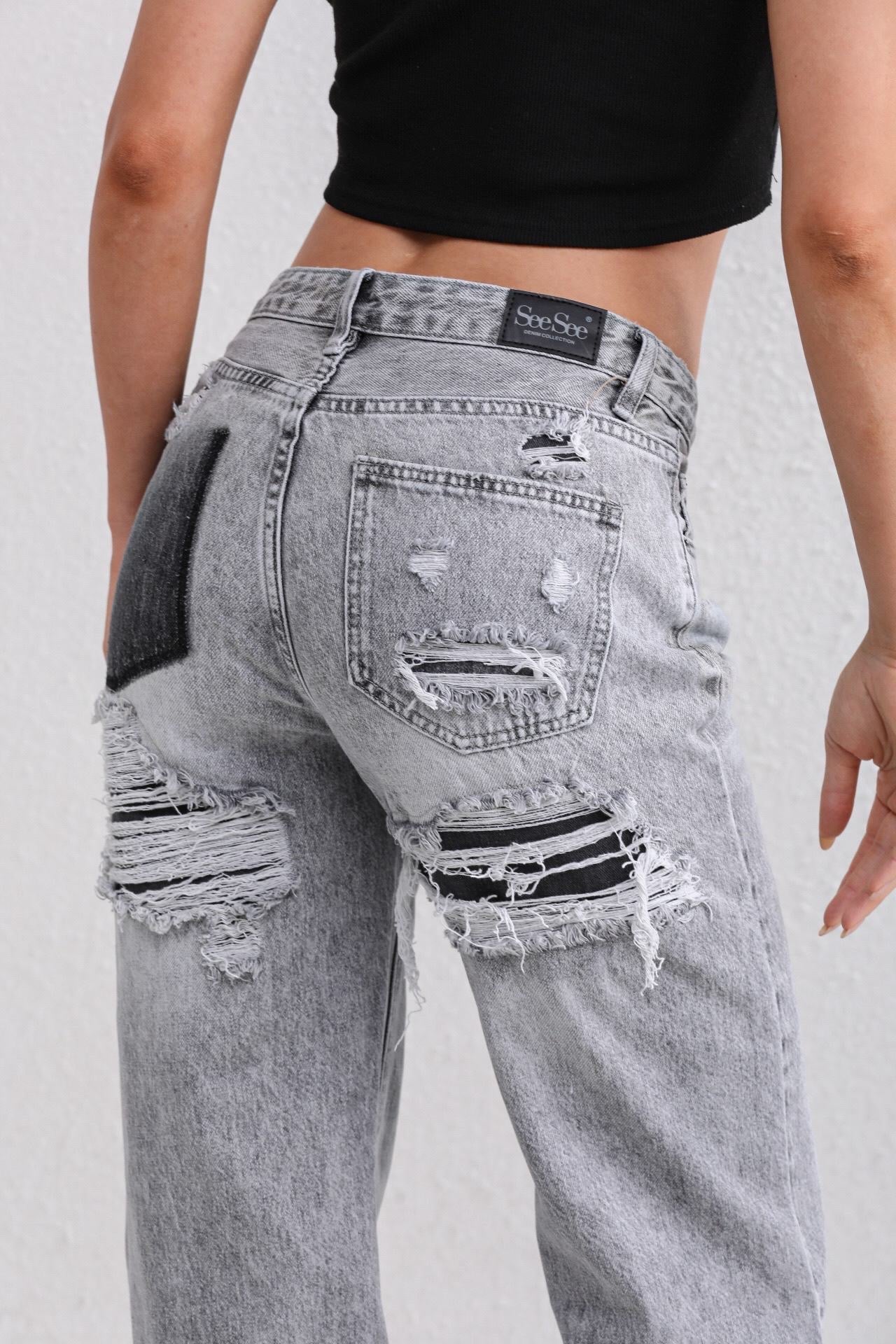 DripCult™ | Jeans Light Grey