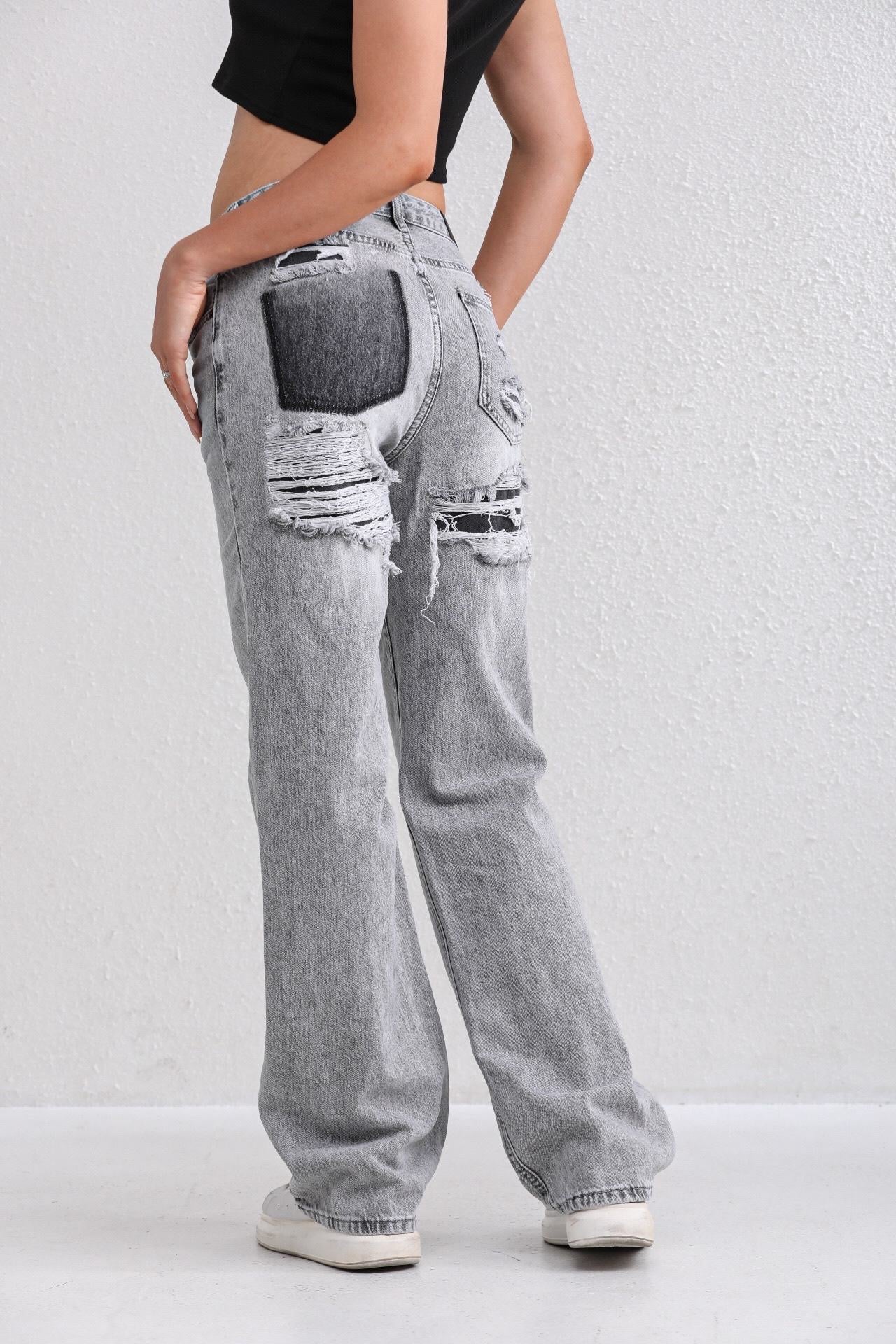 DripCult™ | Jeans Light Grey