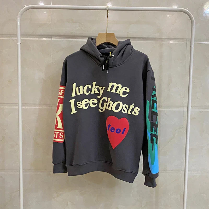 DripCult™ | See Ghosts Oversized Hoodie