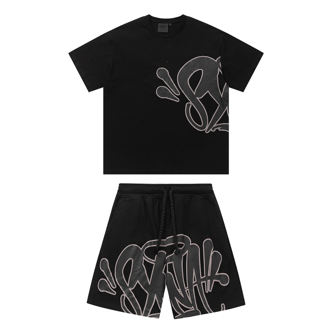 DripCult™ | Syna World Black Short set