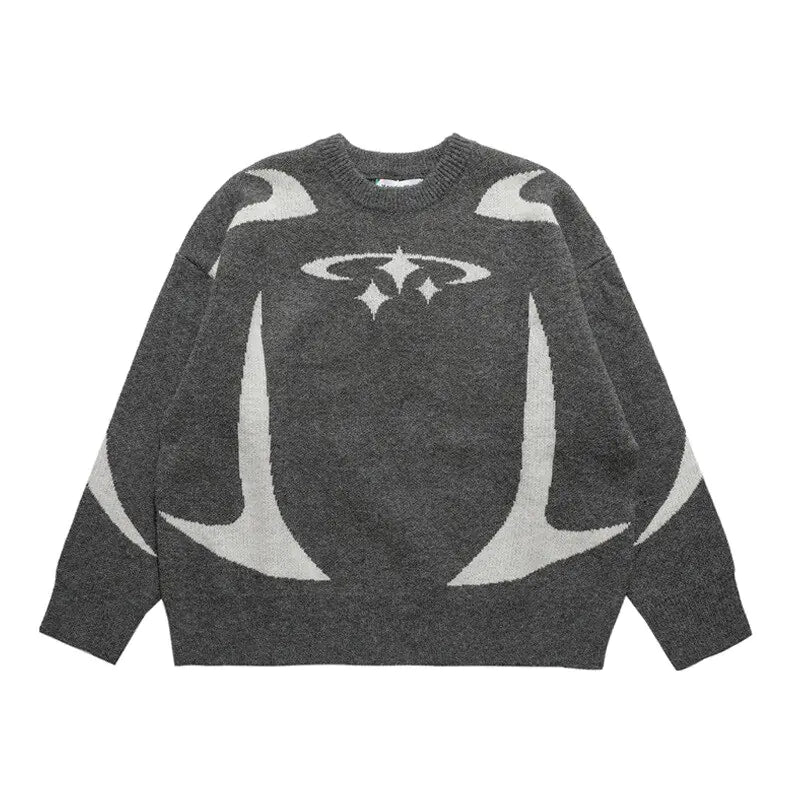 DripCult™ | Y2K Sterren Gebreide Trui